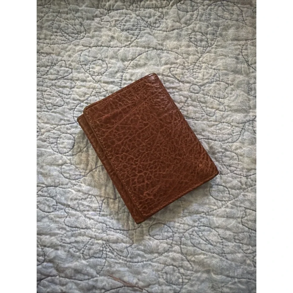 Duluth Trifold Bison Wallet